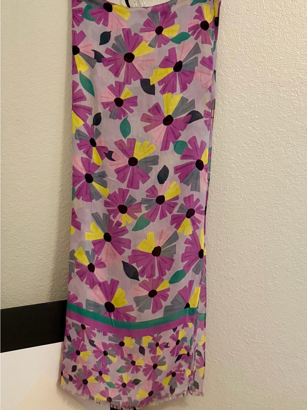 Kate Spade Floral Oblong Scarf
